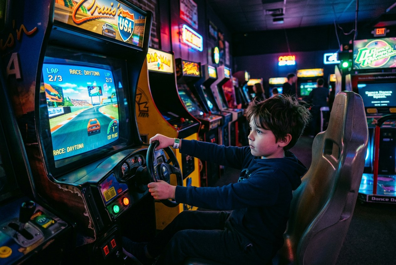 A child bowling at Strike EQ