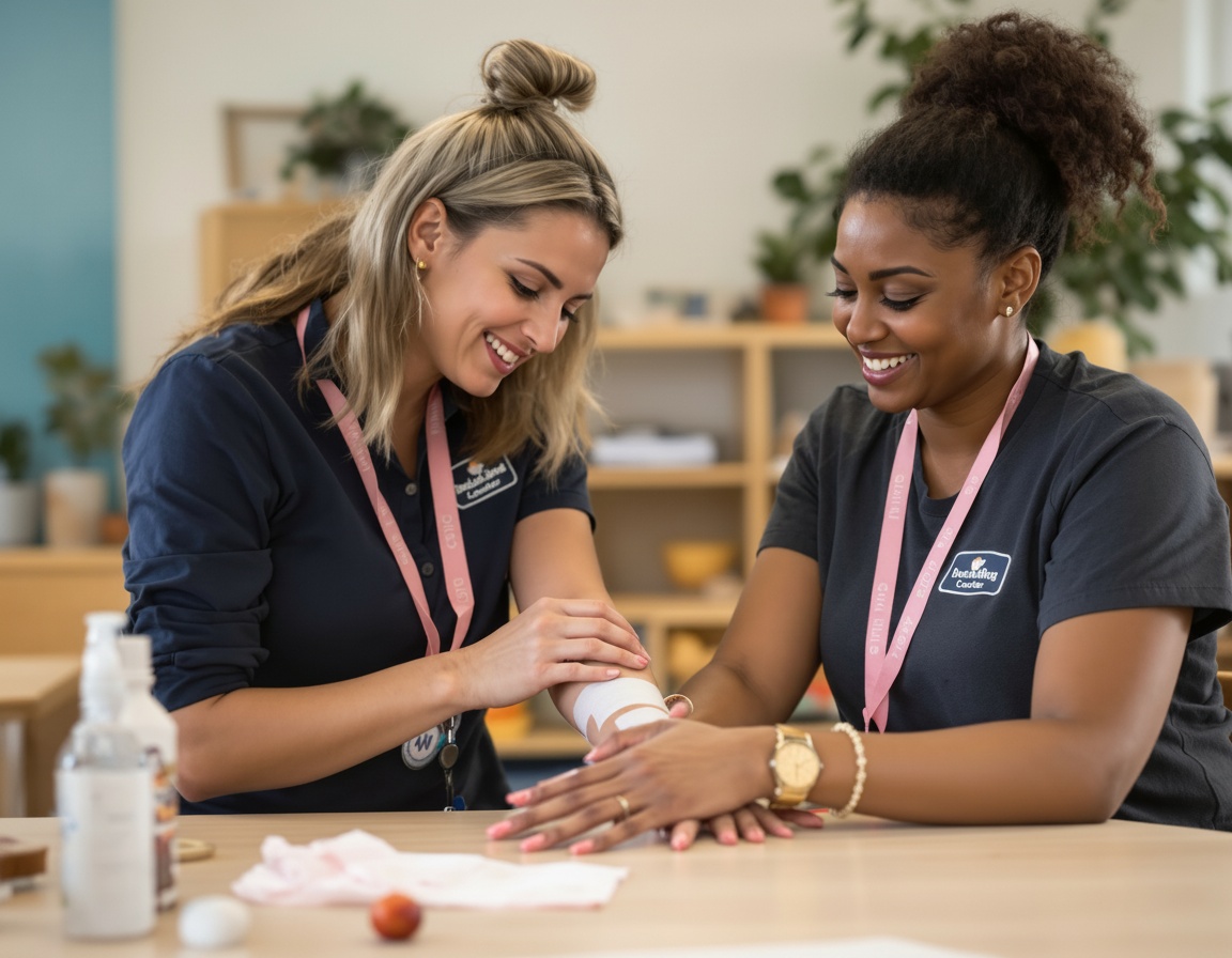 educators at a WAYS Youth Training centre — WAYS first aid professional development